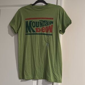 Unisex small Mountain Dew shirt new with tags